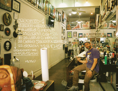 photo of gabe from ace barbershop