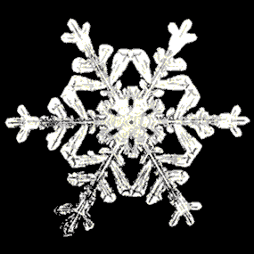 Emergence map using snowflake geometry as example